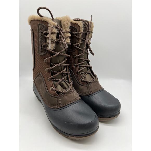 The North Face Shellista IV Mid NF0A5G2NZN3 Women's Brown Boots Size 10 - Picture 6 of 12